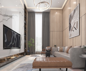 Modern A Living Room-ID:168788911