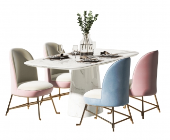 Modern Dining Table And Chairs-ID:188767916