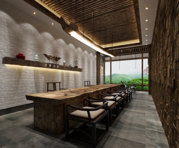 New Chinese Style Tea House-ID:134097105
