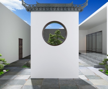 New Chinese Style Garden-ID:221432927