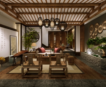 New Chinese Style Tea House-ID:299088002