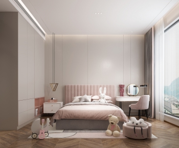 Modern Girl's Room Daughter's Room-ID:604976895