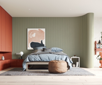 Nordic Style Bedroom-ID:329185013