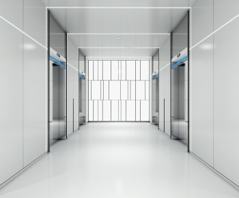 Modern Office Elevator Hall-ID:169049022