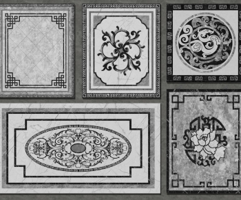 New Chinese Style Floor Tile-ID:688653955