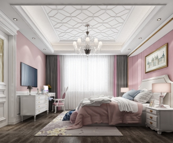 European Style Girl's Room Daughter's Room-ID:907016995