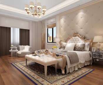 European Style Bedroom-ID:384726056