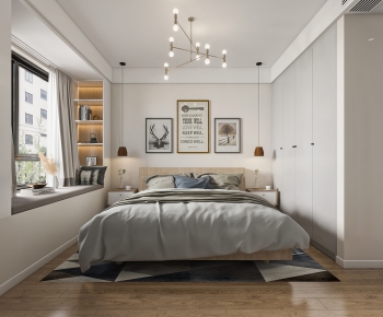 Nordic Style Bedroom-ID:364840986