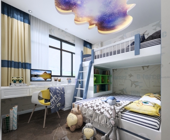 Modern Children's Room-ID:480874061