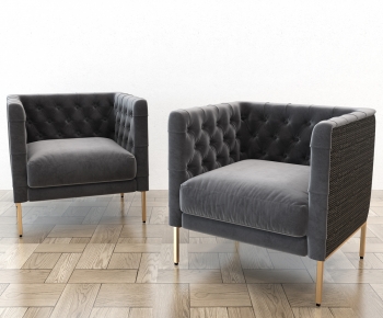 Simple European Style Single Sofa-ID:303726919