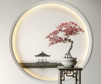 新中式松树盆栽-ID:173139107