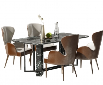 Modern Dining Table And Chairs-ID:536815884