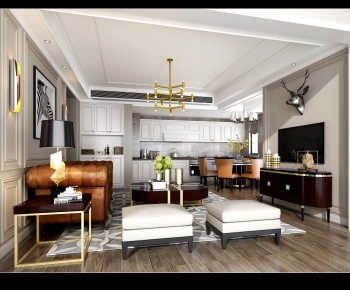 American Style A Living Room-ID:498938086