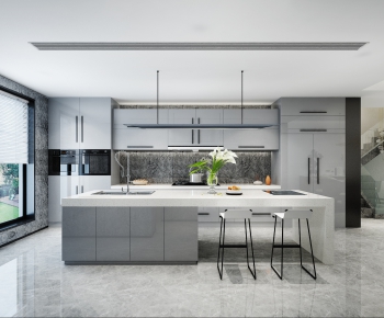 Modern Open Kitchen-ID:988719946