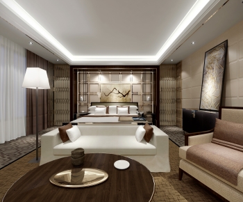 New Chinese Style Bedroom-ID:519279006