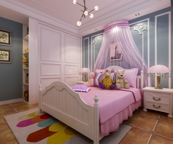 American Style Girl's Room Daughter's Room-ID:957989931