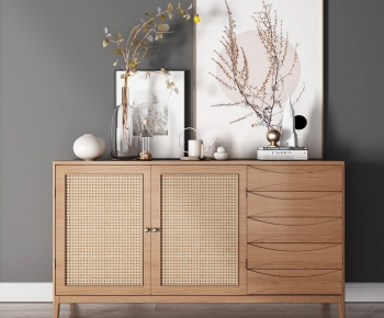 Nordic Style Side Cabinet-ID:588975915