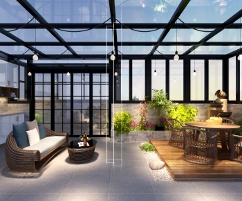 Modern Glass Sun Room-ID:142795098