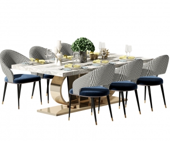 Modern Dining Table And Chairs-ID:624305013