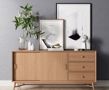 Nordic Style Side Cabinet-ID:910000092