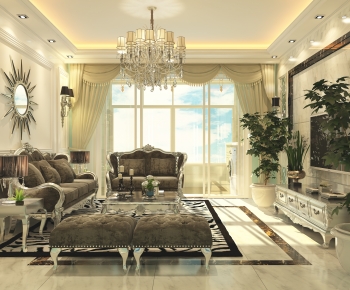 European Style A Living Room-ID:463295945