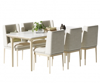 Modern Dining Table And Chairs-ID:336720942