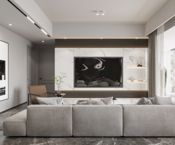 Modern A Living Room-ID:248805052