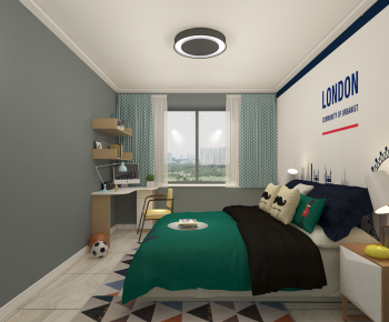 Modern Children's Room-ID:656378035