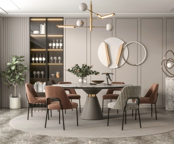 Modern Dining Room-ID:686048036