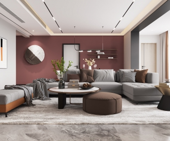 Modern A Living Room-ID:550121076