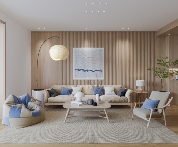 Japanese Style A Living Room-ID:416501051