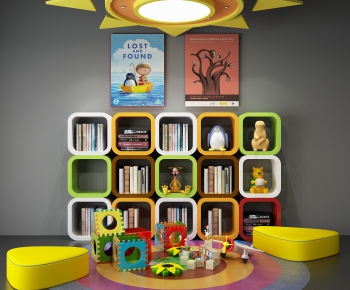 Modern Bookcase-ID:744128949