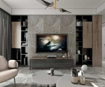 Modern A Living Room-ID:761024958