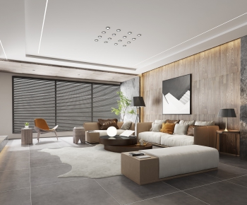 Modern A Living Room-ID:495074992