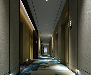 New Chinese Style Corridor-ID:384692915