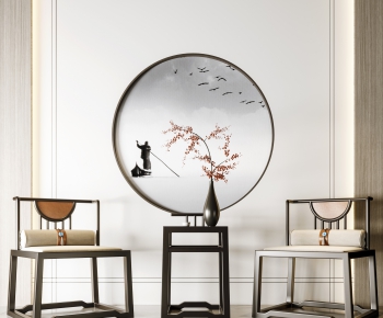 New Chinese Style Single Chair-ID:660114059