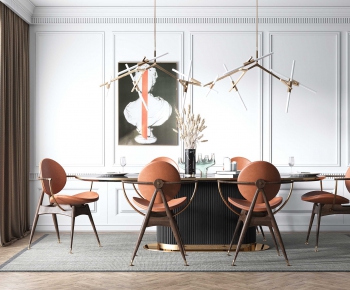 Modern Dining Table And Chairs-ID:582268958