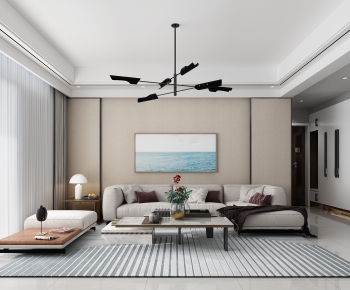 Modern A Living Room-ID:587672002