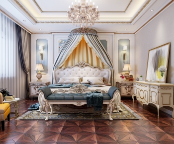 French Style Bedroom-ID:258517989