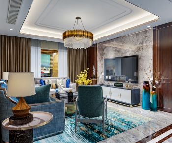 Modern A Living Room-ID:931256065