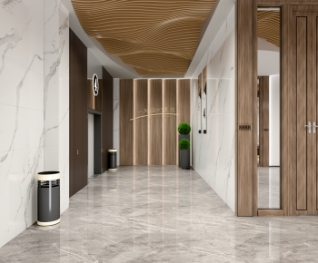 Modern Corridor/elevator Hall-ID:322830922