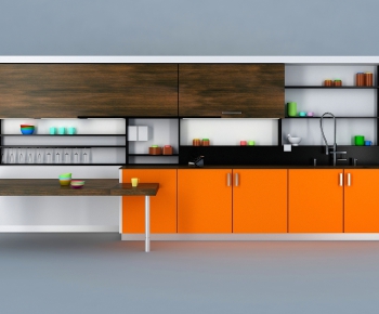 Modern Kitchen Cabinet-ID:658736943