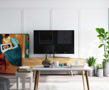 Modern A Living Room-ID:825659044