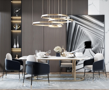 Modern Dining Table And Chairs-ID:174551019