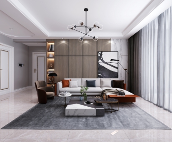 Modern A Living Room-ID:541081916