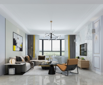 Modern A Living Room-ID:199702028