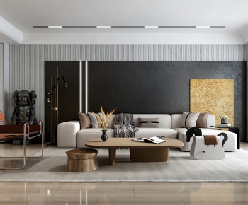 Modern A Living Room-ID:233741042