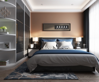 Modern Bedroom-ID:497343061