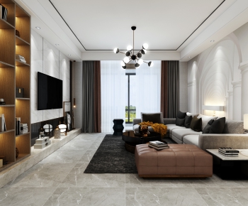 Modern A Living Room-ID:106026892