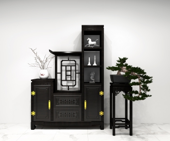Chinese Style Antique Rack-ID:949080013